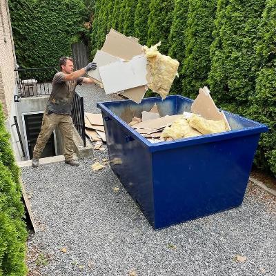 Skip bin 8m³ - Asbestos waste