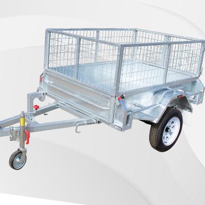 NEW** 7x4 Caged Tipper Trailer Hire - Easy pickup & return Parkwood - Gold Coast thumbnail 2