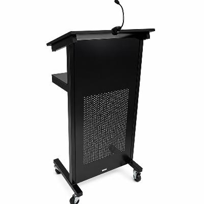 Lectern Laminate 3 Position Height Adjustable with Tilted Tabletop thumbnail 1