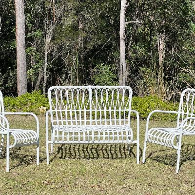 Hampton Cane 4-Seater Lounge Set thumbnail 3