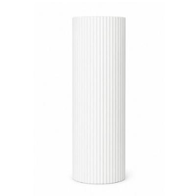 Styling - Matt White Fibreglass Plinth 110cm Tall by 33cm thumbnail 1