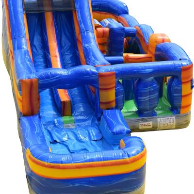 Extreme 2 Obstacle Double Slide Combo Inflatable thumbnail 2