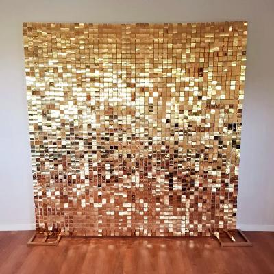 Shimmer Wall Backdrop Gold thumbnail 2