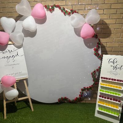 Round Balloon Arch Backdrop Frame