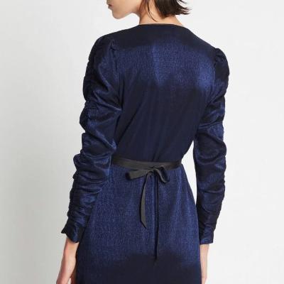 Sass & Bide Wrapped In Love Dress - Navy Size 8 thumbnail 3
