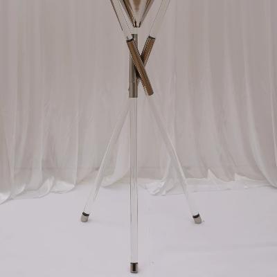 Amelia Tripod Floral Stand - Silver, 105cm High (L) thumbnail 2