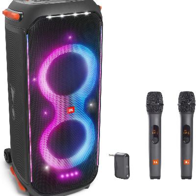 PA system with 2 wireless microphone Karaoke
