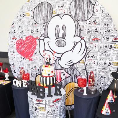 Mickey Mouse Round Backdrop Package thumbnail 1