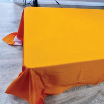 Orange 4ft Table & Tablecloth thumbnail 1