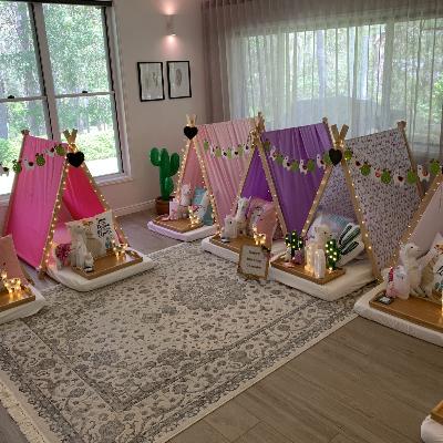 Teepee sleepover package x 7 (with setup) thumbnail 4