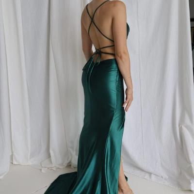 Alamour the Lable Desirae Gown Green Size M thumbnail 2