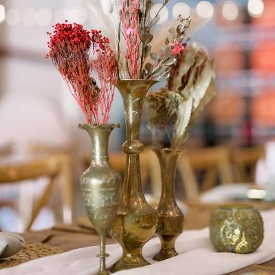 Vintage Brass Vase thumbnail 2