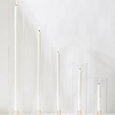 Clear Glass Candle Sleeves thumbnail 1