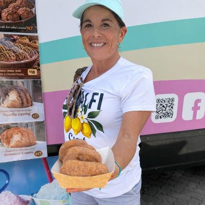 Gluten Free Dessert Food Truck - Hot Cinnamon Donuts or Loukoumades Birthday Package (80 pax)