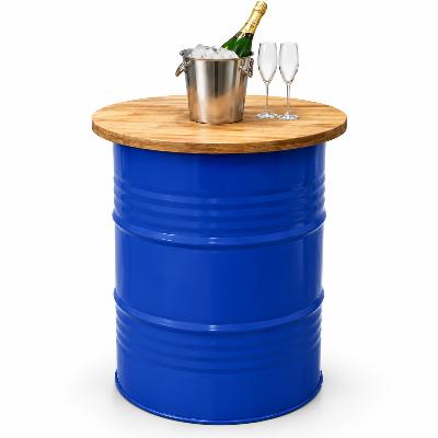 Table - Blue Drum Bar Table thumbnail 1