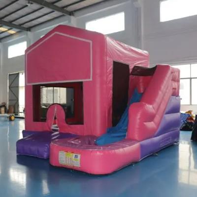 4x5 Pink Slide Jumping Castle thumbnail 3