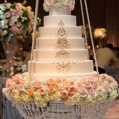Hanging Chandelier Wedding / Birthday Cake Stand thumbnail 1