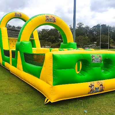 14m Ninja Inflatable Obstacle Course thumbnail 2