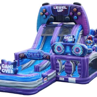 3D Gamer Inflatable Obstacle Course