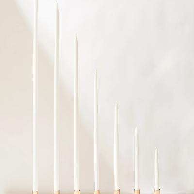 White Taper Candles - 90cm - SINGLE CANDLE thumbnail 1