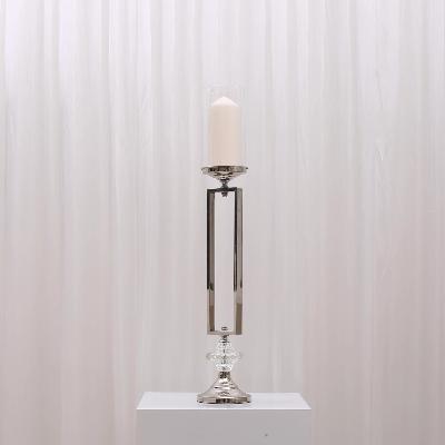 Leona Candleholders - Large/Silver thumbnail 1