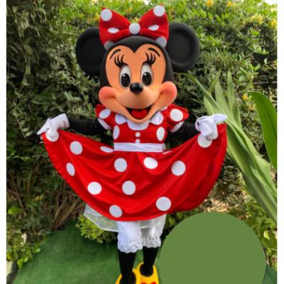 Minnie Mouse Inspired Mascot Costume Hire - Kids Party thumbnail 1