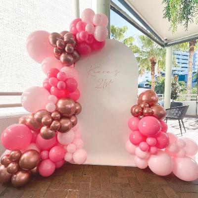 Wooden Backdrop and Balloon Garland (1.5 meter) thumbnail 3