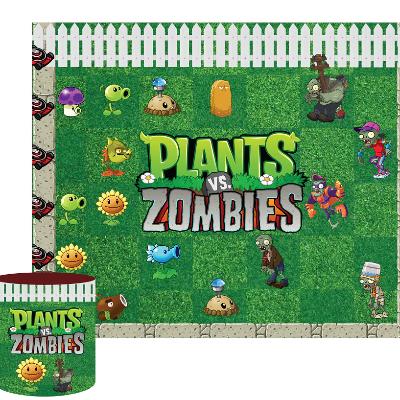 Plants VS Zombies Rectangle Backdrop Package thumbnail 1