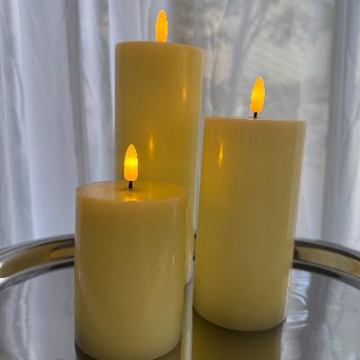 LED Candles (set of 3) thumbnail 2