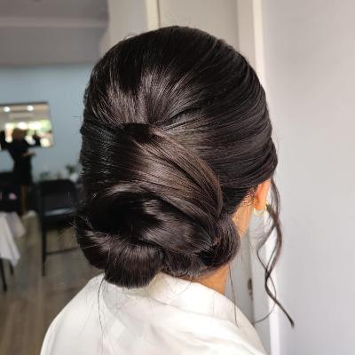 Bridal Hair Up Style (Without Trial) thumbnail 3