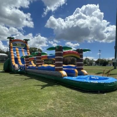 20m Tiki Plunge Dual Lane Waterslide