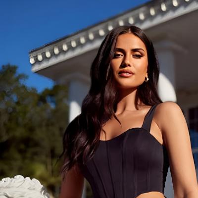 Alamour the Label Mitzi Bustier Corset Top Black Size S