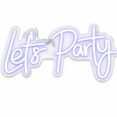 Sign - Neon Let's Party thumbnail 1