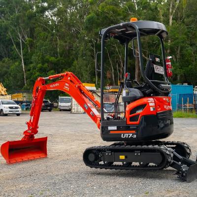 Kubota U17-3 Excavator Dry Hire with Auger