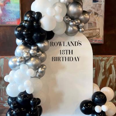 Balloon Garland & Arch Backdrop Package - Structured thumbnail 4