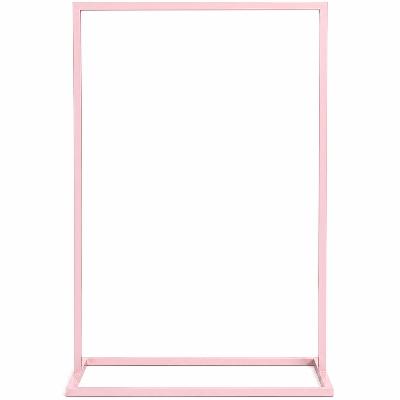 Backdrop - Pink Welcome Sign Stand Hire