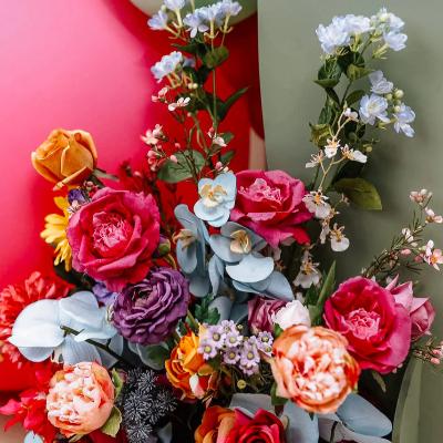 Faux Floor Flower Arrangement