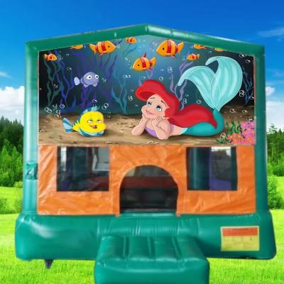 The Little Mermaid Small Banner Jumping Castle thumbnail 1