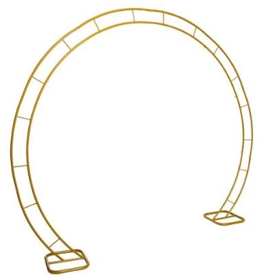 Gold Double Ringed Circular Arbour thumbnail 1