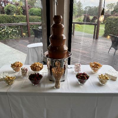 4 Tier Chocolate Fountain Hire - Traditional Package (40-100 People) thumbnail 2