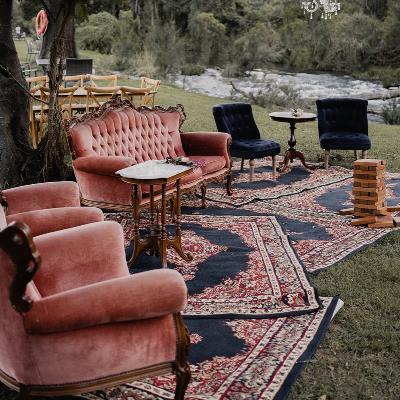 Vintage Lounge Setting - Rose thumbnail 3