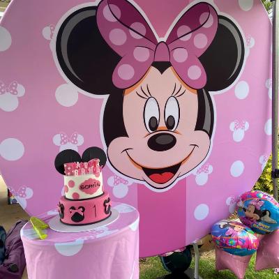 Minnie Round Backdrop package thumbnail 2