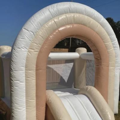 Boho Rainbow Bouncy Castle thumbnail 1