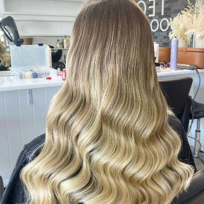 Bridesmaid Hair Down Style (Long Hair)