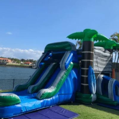 Troppo Double Lane Combo Jumping Castle