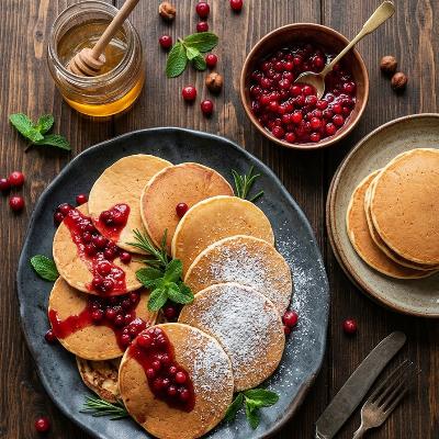 Fresh & Fluffy Pancakes -morning Tea thumbnail 2