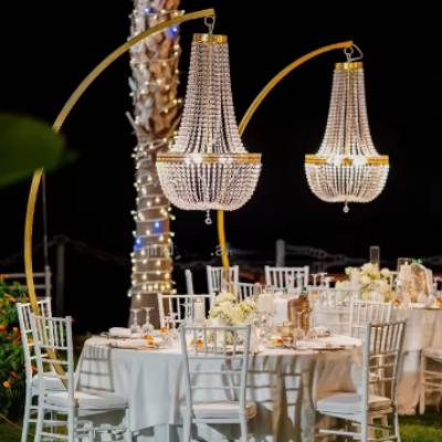 Luxury Wedding & Event Chandelier Stands - Portable Party hire for any location thumbnail 1