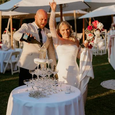 Champagne Tower