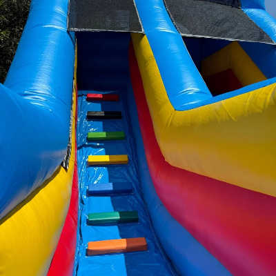 Big Blue Water Slide thumbnail 5