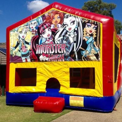 Monster High Medium Banner Jumping Castle
